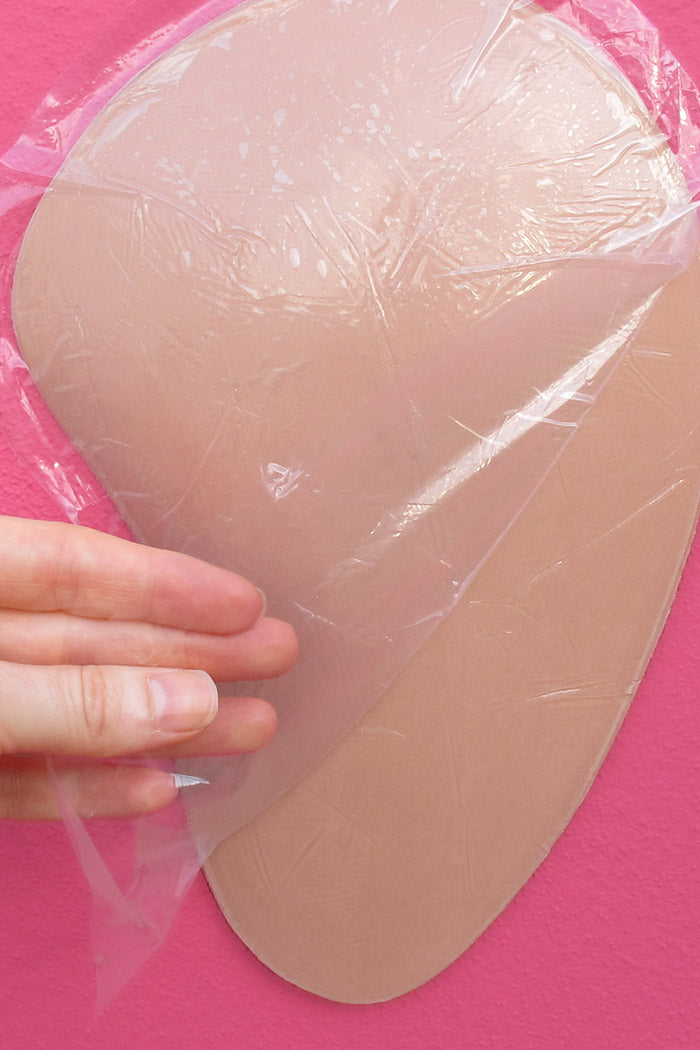 Adhesive Foam Elongated Hip Pads